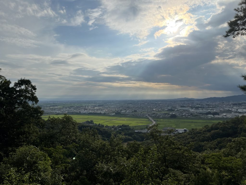 街並み　三毳山　栃木県　とちぎのしゅし