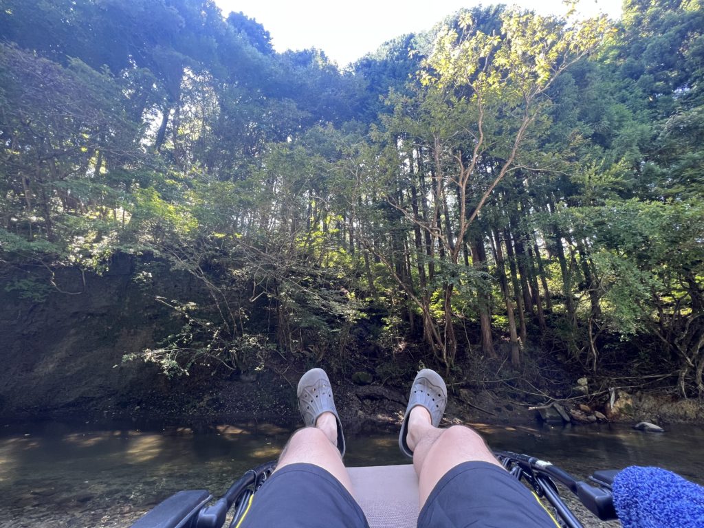 森林浴　テントサウナ　河原　塩谷町　とちぎのしゅし　栃木